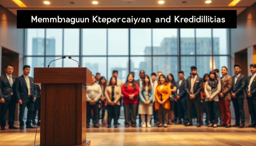 Membangun Kepercayaan dan Kredibilitas