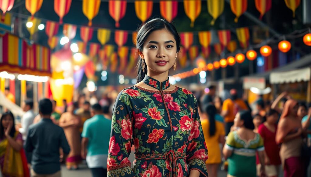 Putri Sihombing kehadiran dalam Festival Budaya