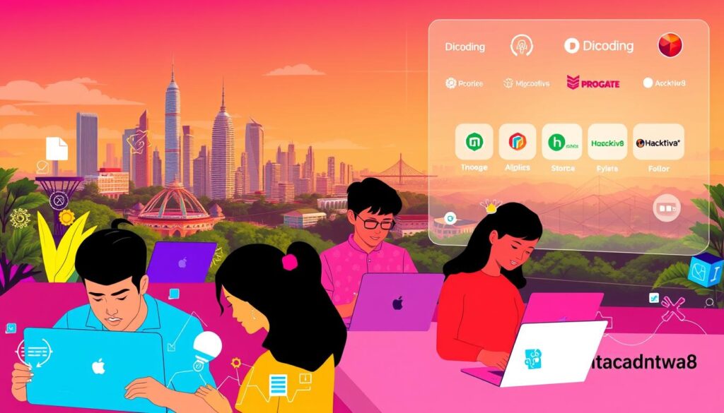 Platform Pembelajaran Koding di Indonesia