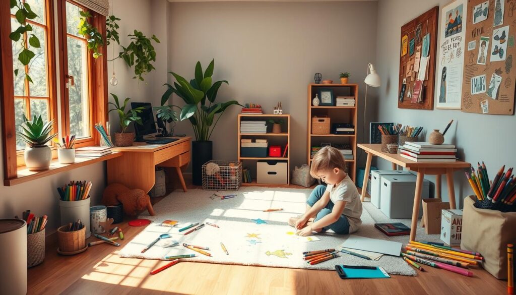 ruang kreatif di rumah